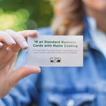 16pt Standard Business Cards
